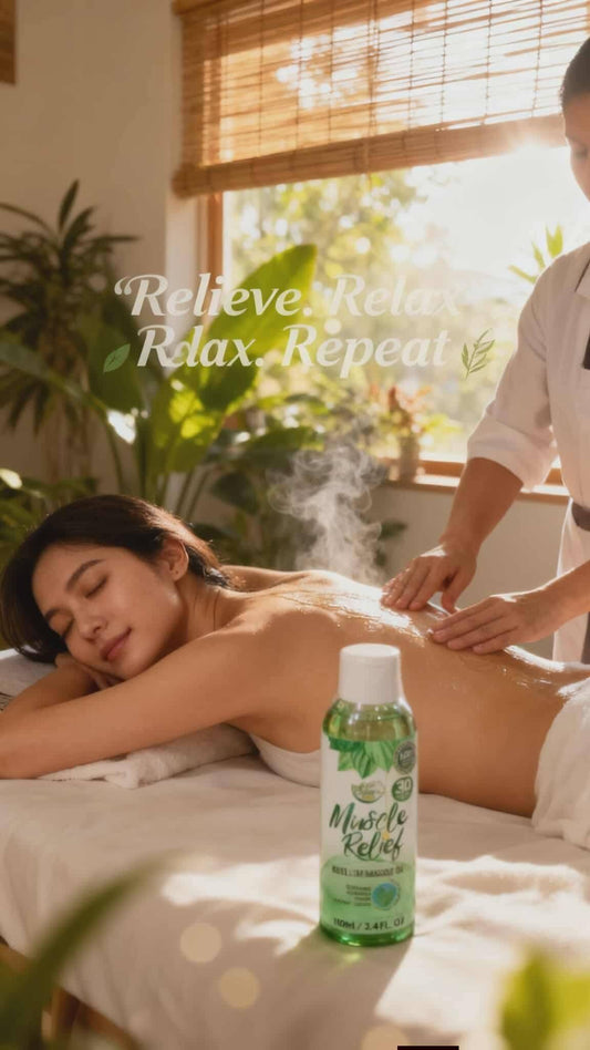 Muscle Relief Massage Oil