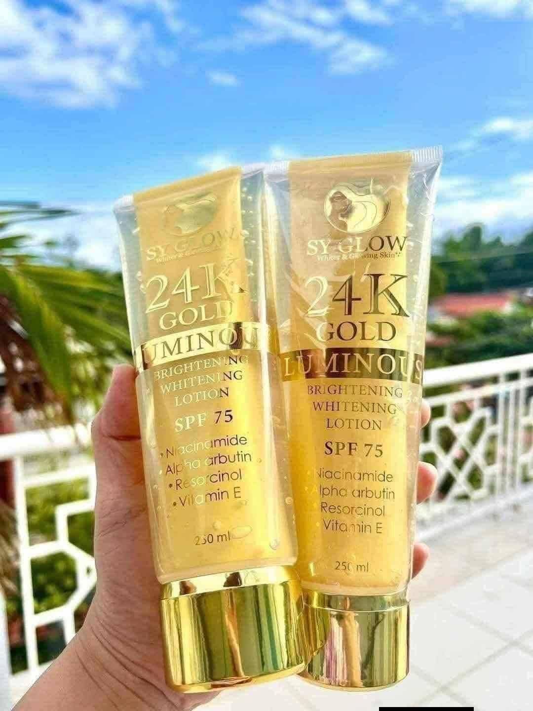 SY GLOW Lotion 24K Gold